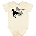 thumbnail image 3 of Inktastic Live Like Someone Left the Gate Open Horse Silhouette Boys or Girls Baby Bodysuit, 3 of 5