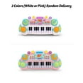 thumbnail image 2 of Clavier Musical pour Tout-Petits à 24 Touches avec Lumières Colorées, 6 Tons d'Instruments, 6 Rythmes, 4 Tambours, Démonstration Intégrée de Chansons et Histoires, Fonction Enregistrement, Matériau ABS, Outil d'Apprentissage Musical Éducatif, 2 of 6