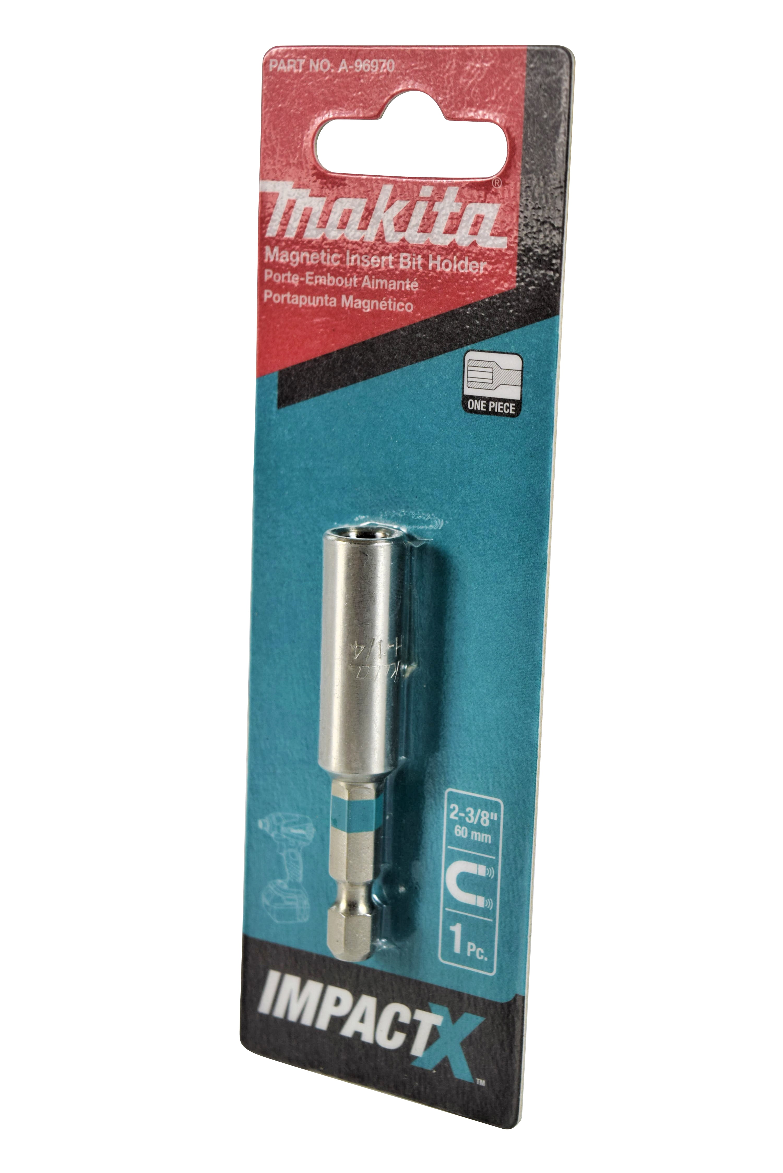 2 Pack StealthMounts Makita Black Magnetic Bit Holder Drill Bit Organizer Perfect for Makita Drills and Impacts