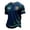 Dark Blue, variant on Domzest Men's Scottish Soccer Jersey 2026 Soccer Cup Scotland Team Fan T Shirts Raglan Short Sleeve Crewneck Shirt Casual Summer Top Gift for Men Dark Blue L