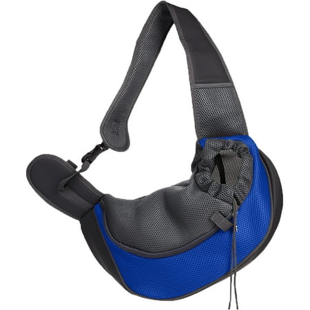 Hgudesign Pet Carrier Carrier Sling Dog Sling Carrier Hands Free Rrsible Pet Papoose Bag Puppy Carrier for Small Dogs Red
