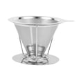 thumbnail image 2 of Abbracc Coffee Dripper, Mesh Coffee , Coffee Tea Cup Drip , Paperless Coffee M, 2 of 9
