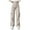 Beige, variant on Women's Wear Waist Three Pocket Trousers Waist Cargo Pants Casual Pants Women Elastic Waist Pants Casual Big And Tall Beach Pants