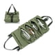 thumbnail image 1 of Bolsa de Herramientas Enrollable de Lona 16A liwang con 5 Bolsillos con Cremallera Verde, 1 of 3