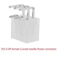 thumbnail image 4 of 400Pcs 4.2MM 6 Pin Header Male Pin for Graphics Card GPU PCI-E PCIe Power Connector Right Angle Through Hole Video Card, 4 of 8