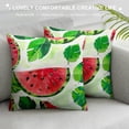 thumbnail image 3 of Whole Watermelons with Slices of Watermelon and Seeds Pattern - Pillow Cases, 3 of 5