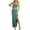 Mint Green, variant on Wedding Guest Dresses for Women Homecoming Party Suspended Loose Sleeveless Solid Ankle Dress Elegant Formal Dress,Mint Green