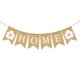 thumbnail image 2 of Chic Burlap Garland Bunting for Home Decoration and Party Use 1Set, 2 of 3