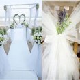 thumbnail image 4 of 48CMx5M/10M/15M organza cristal tul baño de bebé hilo de nieve para boda Navidad cumpleaños fiesta DIY arco decoración, 4 of 5
