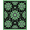 Black, Pattern 1, variant on ODIKA 8x10 Machine Washable Non-Slip Area Rug, Celtic Knotwork Evergreen Spiral Ornamentation High Traffic Rug, Green, 734050