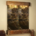 thumbnail image 2 of Adagio MRS2006 Majestic River - Brown Rainforest Marble Wall Fountain, 2 of 5