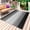 Black White Gray, variant on Sage Green Gray Outdoor Rug 5x8 Ft - Reversible Patio Rug Outdoor Camping Rugs, Vintage Country Ombre Chic Wooden Grain Indoor Outdoor Area Rugs, Non-Slip Outdoor Carpet Runner for Deck/Porch