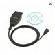 thumbnail image 2 of Cable de interfaz OBD2 USB VAG-COM KKL 409,1 para automóvil Audi para Cable VW interfaz de escáner de diagnóstico herramienta de escaneo de asiento Au Q8U4, 2 of 2