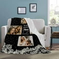 thumbnail image 4 of Custom Memorial Blanket for Loss of Loved One - A Letter from Heanven Sympathy Blanket Loss of Dad Mom Husband Wife Friend in Loving Memory Blanket Personalized Blankets, 4 of 5