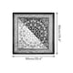 thumbnail image 3 of INSPIRAR CHIC Mujeres Pañuelo de Satén Cuadrado 35" Gran Pañuelo de Seda con Diseño Paisley para el Cabello, Envoltura para Dormir, Bandanas 90x90cm/35.4x35.4" Negro Blanco, 3 of 6