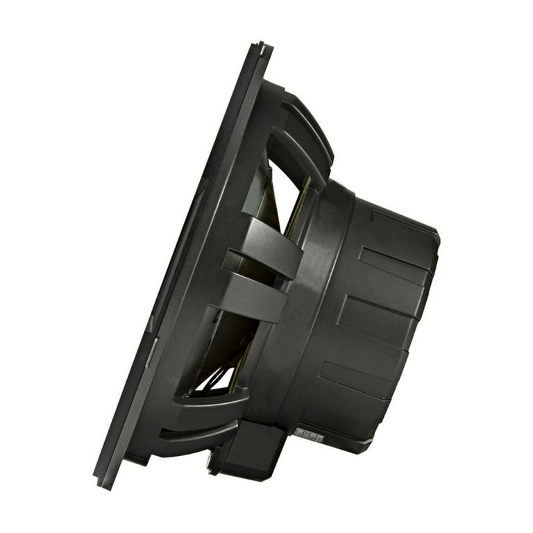Kicker KMG10 12-Inch Charcoal Subwoofer Grille With LED Lighting For Marine & Boats