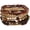 Brown, variant on Bohemian Colorful Crystal Glass Beads Stackable Bracelet Handmade Heishi Polymer Clay Beads Stretch Bracelets for Women Summer Beach Friendship Jewelry Gifts