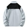 thumbnail image 3 of WILLBEST Sudaderas En Pareja con Capucha y Cremallera para Hombre, Sudadera Informal De Manga Larga, Chaqueta Térmica Lisa con Capucha y Bolsillo para Otoño e Invierno Mediana​​, 3 of 3