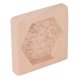 thumbnail image 1 of Molde de Hornear ANGGREK Sello de Galletas Reutilizable de Haya, 1 of 7