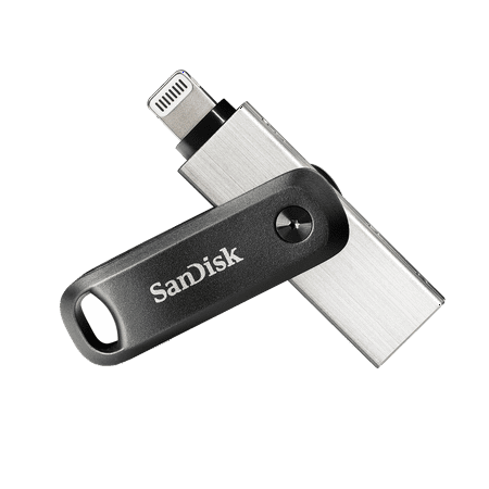 SanDisk 64GB iXpand Flash Drive Go, for iPhone and iPad - SDIX60N-064G-AN6NN
