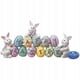 thumbnail image 2 of Easter Bunny Ornament Decoration Desktop Holiday Ornaments, 2 of 5