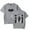 Grey, variant on Rels B Rapper Merch Rels b Log T-Shirt Unisex Trend Casual Short Sleeve Top