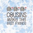thumbnail image 4 of Inktastic Cousins Make the Best Friends Boys or Girls Baby Bodysuit, 4 of 5