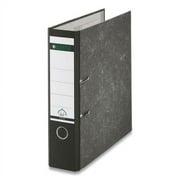 Leitz European A4 Lever-Arch Two-Ring Binder, 3" Capacity, 11.7 x 8.27, Black Marble