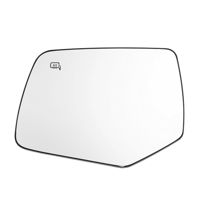 Unique Bargains 1 Pcs Car Rearview Left Side Heated Mirror Glass Replacement W / Backing Plate for Ford 8L8Z17K707G