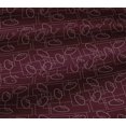 thumbnail image 5 of oneOone Viscose Jersey Fabric Geometric Maze & Rabbit Animal Sashiko Print Fabric by Yard 60 Inch Wide, 5 of 5