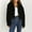 Black jacket for women, variant on up to 60% off Gifts 2023 Winter Womens Plush Coat Faux Fur Coat for Women Winter Warm Thickened Cozy Fuzzy Fleece Cropped Coat Casual Solid Lapel Zip up Long Sleeve Fluffy Furry Outwear Up to 65% off