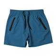 thumbnail image 4 of Pantalones cortos deportivos de running para hombre: pantalones cortos ligeros para entrenamiento, gimnasio y baloncesto, bolsillos cargo, poliéster/spandex, tallas S-XL, largo 40-43 cm., 4 of 4