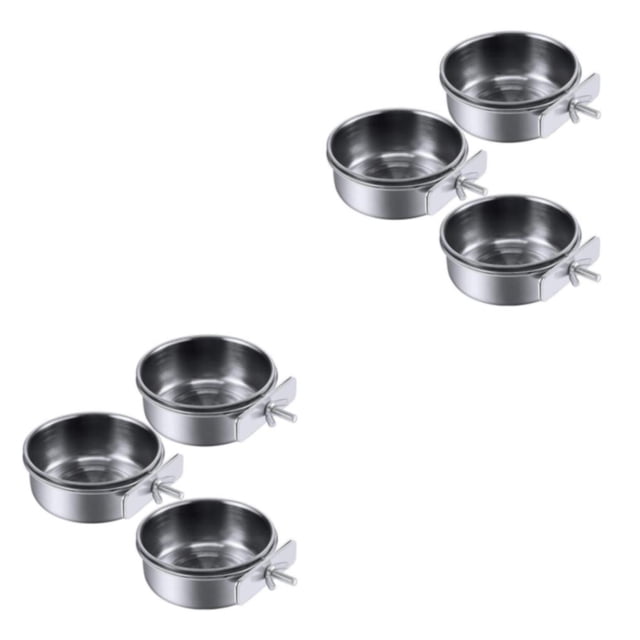 Billuyoard 3 pack/lot Mantenga vivo su jardín con nuestro comedero para pájaros Bountiful Diseño Ventana Comedero para pájaros Loro Tazón de Diámetro pequeño 10* d 2piezas