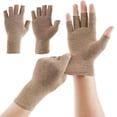 thumbnail image 1 of Duety 1 Par de Guantes para la Artritis Guantes de Compresión con Correa Guante sin Dedos Soporte para la Muñeca Alivio Del Dolor Guantes para la Artritis para Manos Dedo Articulación Túnel Carpiano Artritis Tendinitis, 1 of 8