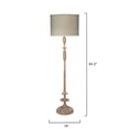thumbnail image 3 of Jamie Young Petite Paro 1-Light Wood Floor Lamp, 3 of 5