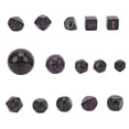 thumbnail image 1 of Juego de dados juego de dados poliédricos figuras transparentes decoración de escritorio de 15 piezas para juegos de rol ANGGREK Otros, 1 of 8