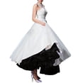 thumbnail image 5 of CYYPLAS Women's 50s Petticoat Lightweight Vintage Black Skirt Elastic High Waist A-Line Floor Length Ballet Underskirt 1PC, 5 of 6