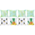 thumbnail image 1 of 8 Pcs Housse de Coussin Créative Fête Hawaïenne Protecteur de Coussin de Canapé, 1 of 8
