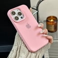 thumbnail image 2 of Funda De Silicona Líquida De Color Dulce iPhone 11 12 Pro Max 13 14 Para 14 Plus A Prueba De Golpes Suave, 2 of 4