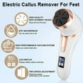 thumbnail image 7 of Prociv Electric Foot Callus Remover with Vacuum Cleaner, Rechargeable Foot File Dead Skin Remover with 2 Speed, 3 Grinding Head, LCD Display, Professional Kit for Foot Care White, 7 of 7