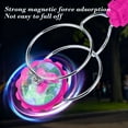 thumbnail image 6 of Spinning TopToyunder $5! Yannianjz Hand-cranked Spinning Top, Colorful Luminous MagneticToy,Childre's Educational STEMToy, Decompression Fidget Spinner, Interactive Party Game, 6 of 7