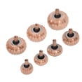 thumbnail image 1 of ANGGREK Remplacement de Couronne de Montre Remplacement de Couronne de Montre 7pcs Or Rose Taille Diversifiée Pièces de Couronne de Montre Durables Portables Légers, Outils de Réparation de Montre, 1 of 8