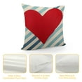 thumbnail image 4 of Nawypu  Heart Pillow Covers Envelope Lumbar Pillow Cover Valentine's Day Pillow Cover Red Pink Heart Polka Dots Pillow Case for Sofa Home Valentine's Holiday Decor, 4 of 5