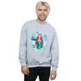 thumbnail image 2 of DC Comics Mens Aquaman Mera Geometric Sweatshirt, 2 of 3