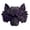 Purple, variant on Half Face Wolf Mask,Horror Werewolf Mask,Halloween Carnival Cosplay Wolf Costume Party Props