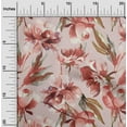 thumbnail image 2 of oneOone Georgette Viscose Rose Pink Fabric Florals Sewing Craft Projects Fabric Prints By Yard 42 Inch Wide, 2 of 4