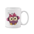 thumbnail image 2 of Owl With Headphones Mug - SPIdeals Designs,, 2 of 4