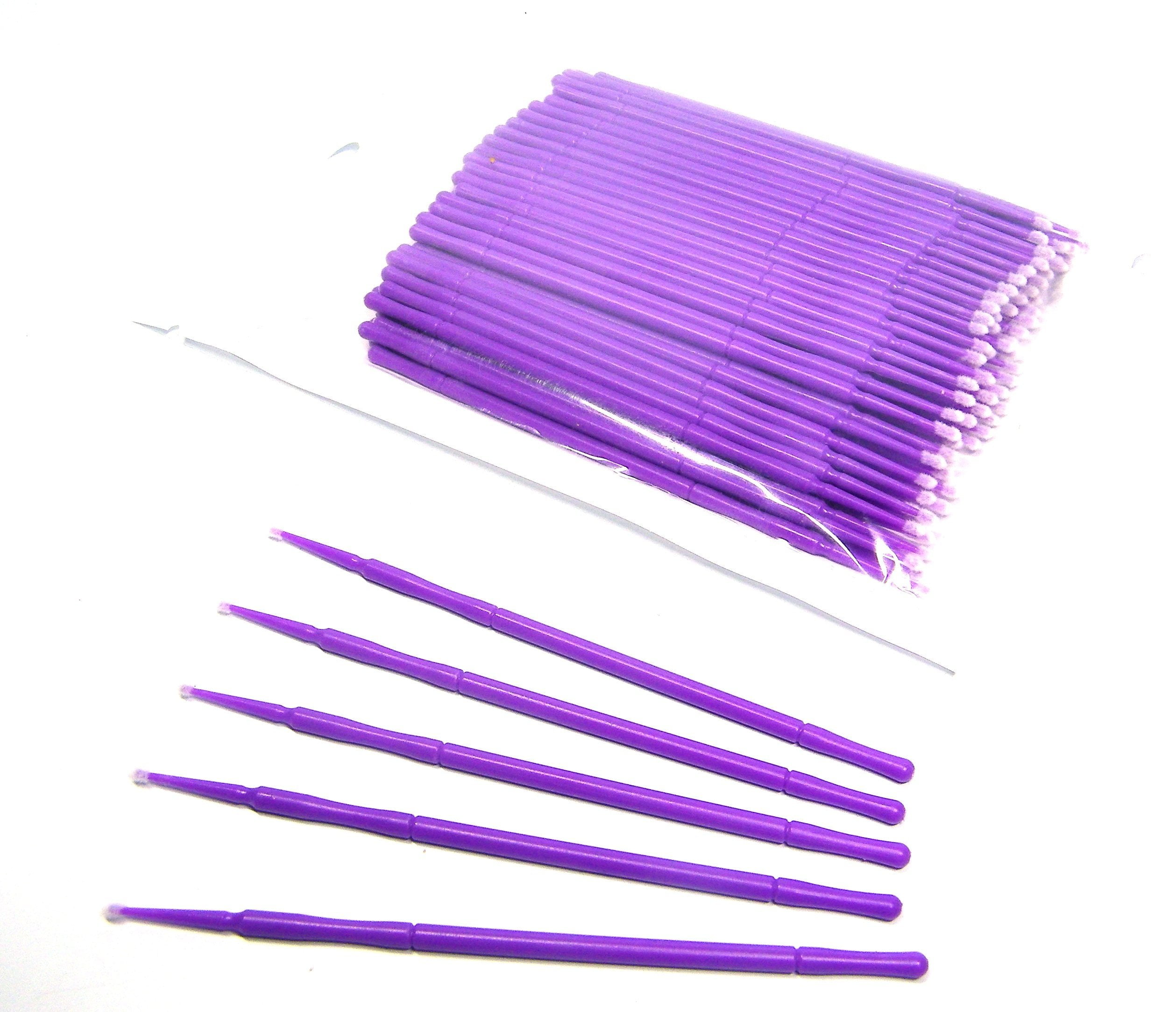 NSI 100 1.5mm Fine Touch Up Micro Brush Applicator for Detail Painting