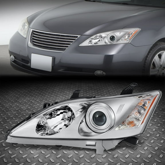NUVISION for 07-09 Lexus ES350 OE Style Driver Left Side Projector Headlight Lamp Chrome