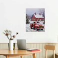thumbnail image 2 of Nawypu Christmas Canvas Wall Art Prints and Christmas Tree Picture Winter Snow Scene for, 2 of 4
